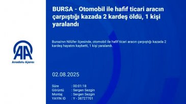 Gece yarısı Bursa'da can pazarı! İki kardeş...
