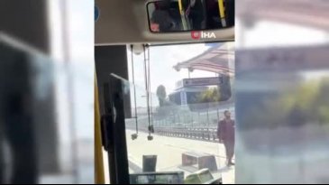 İstanbul'da metrobüs arızası