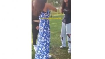 Parkta infial yaratan görüntü: Burada aile var ne yapıyorsunuz?