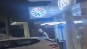 Gece saatlerinde hareketli dakikalar! Önce ATM'ye sonra araca...