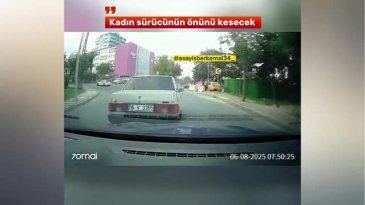 Bursa plakalı maganda terörü! Hızını alamayıp devlete ağır küfürler etti