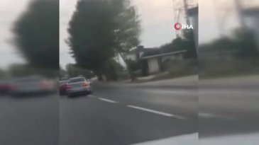 Konvoyda makas ata ata gitti! Yediği ceza büyük oldu...