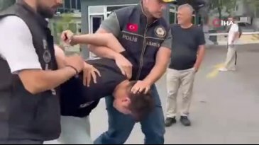 Karısının boğazını keserek öldüren saldırgan emniyete getirildi