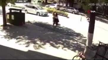 Bursa'da yol vermek isterken ortalığı birbirine kattı!