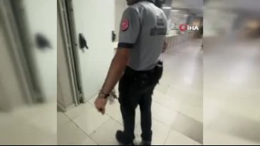 Bursa'da uçarak acile girdi!
