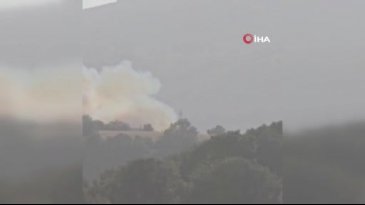 Depremlerin ardından bir de yangın! Ekiplerin müdahalesi sürüyor...