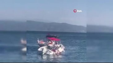 Yalova'da sürat teknesinin çarptığı yaşlı kadın ağır yaralandı
