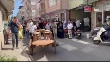 Bursa'da ilginç düğün geleneği