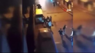 Bursa'da darp edilen genç esnafa sığındı!
