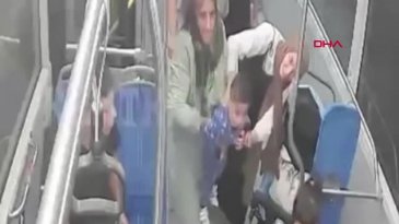 Otobüs şoföründen hayat kurtaran hamle: 3 yaşındaki çocuk kurtuldu