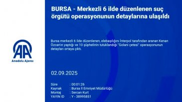 Interpol'ün aradığı Golani çetesinin sonunu Bursalı vatandaş getirdi...