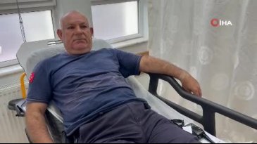 Darp edilen kadını kurtarmak isterken saldırıya uğradı