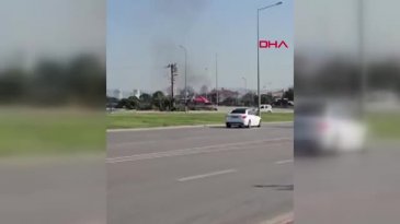 Bursa'da sapağı kaçırdı, ortalık birbirine girdi!