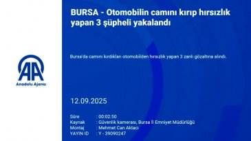 Araçların camlarını kırıp hırsızlık yaptılar! Bursa'da bir mahallenin kabusu oldular