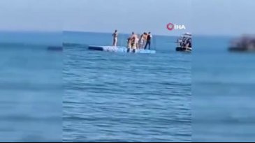 Denizde yüzdüğü esnada beyin kanaması geçirdi!