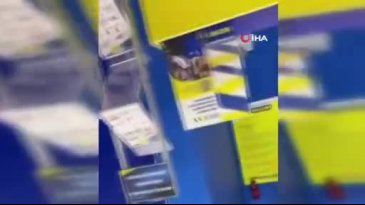Bursa'da markette tartışma! Bir türlü anlam veremedi...