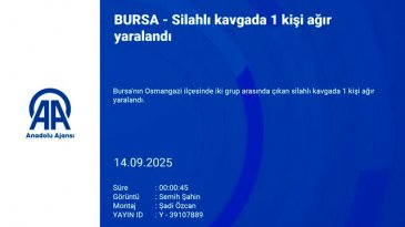 Bursa'da sıcak saatler: Tartışma silahlı kavgaya dönüştü