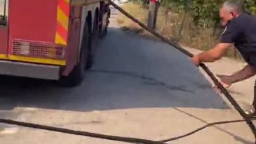 Bursa'da şüpheli yangın! "Bilerek ateşe verdiler"