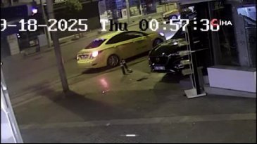 Bursa'da drift yapan araç ile motosiklet çarpıştı!