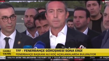 Ali Koç konuşurken ezan başladı, sonrasında söylediği şey olay...