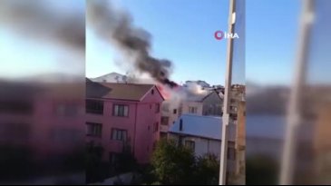 Bursa'da panik yaratan yangın!