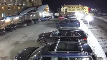 Grand Kartal Otel yangınının ölüm kalım savaşı kamerada