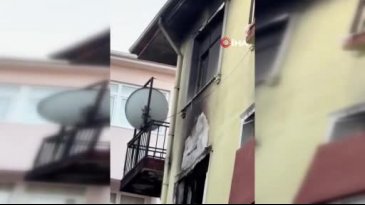 Bursa'da yangın faciası! Kurtulmak için çıktıkları balkon sonları oldu