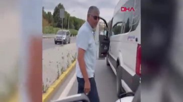 Okul servisi şoföründen tehdit! "Senin nefesini keserim!"