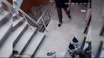Numarasına göre ayakkabı çaldı!