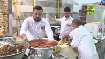 Elektrikli bisiklet yemek yiyenlerin arasına daldı: İşletme sahibi o anları anlattı