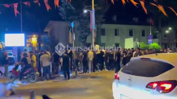 İznik'te gergin gece! Onlarca kişi toplandı, kentte geniş güvenlik önlemi alındı...