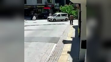 Bursa'da facianın eşiğinden dönüldü! İşte o anlara ait görüntüler...
