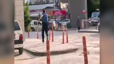 Bursa'da polis ve şüpheli arasında ilginç anlar: 'Sen dur dedin durdum ağabey'
