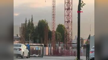 Bursa'da iş kazası! 4 metre yükseklikten düşen inşaat işçisi hastanelik oldu...