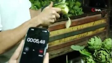 Bursa'da sabır ve bıçak ustalığı gerektiren meslek! Sezonun gizli kahramanları...