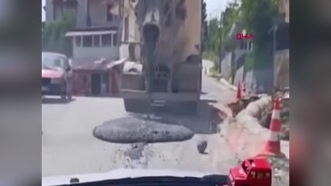 Yola beton saçarak ilerledi! Sosyal medyada paylaşılan görüntüler sonrası ceza yağdı