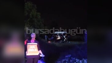 Bursa'da akrabalar arasında taşlı sopalı kavga! Yaralılar var...