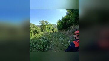Doğa yürüyüşüne çıkan vatandaş düşerek yaralandı, operasyonla kurtarıldı!