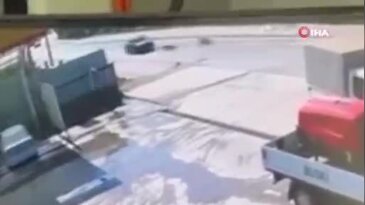 Bursa'da nefes kesen kaza! Görüntüler kısa sürede yayıldı