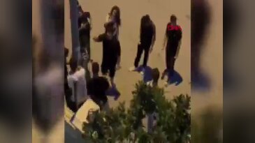Akran zorbalığı kamerada! Streç filme sardılar, üzerine un ve yağ döktüler...