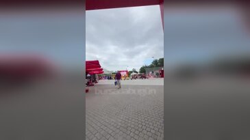 Ankara'da voleybol coşkusu eğlence alanına taşındı!