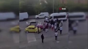 Ankara'da sünnet düğünü konvoyu trafiği felç etti!