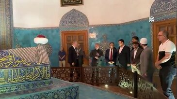 Bursa'da Çelebi Mehmed için anma töreni! Yeşil Türbe'de dualar edildi