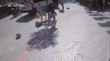 Bursa'da korku dolu anlar! Genç avukat taksinin altında kaldı