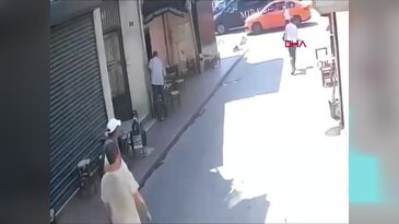 15 yaşındaki kıza taciz iddiası mahalleyi karıştırdı! Olay anı kameralarda...