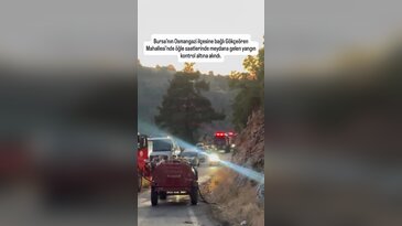 Bursa'da yangın bölgesinde teyakkuz hali: "24 saat nöbettteyiz"