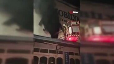 Bursa'da mobilya fabrikasında yangın! Ekiplerden hızlı müdahale
