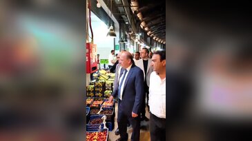 BTSO Başkan Adayı Özer Matlı'dan hal esnafına ziyaret! Sektöre dair kritik projeyi duyurdu