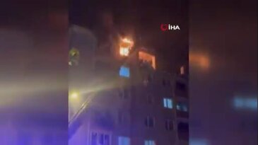 Apartman dairesinde patlama! Çok sayıda yaralı var...