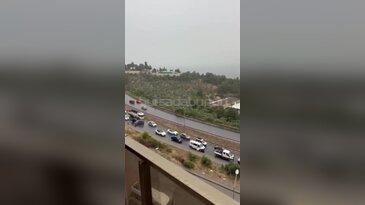 Bursa'da yağış zincirlemeye kazayı beraberinde getirdi! Yol tıkandı...
